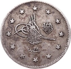 Abdülhamid 2 Kuruş 1293/28 Gümüş - ÇT+ OMP3278 #213 - Gökçekoleksiyon