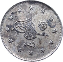 Abdülhamid 2 Kuruş 1293/29 Gümüş ÇİL OMP2537 - Gökçekoleksiyon