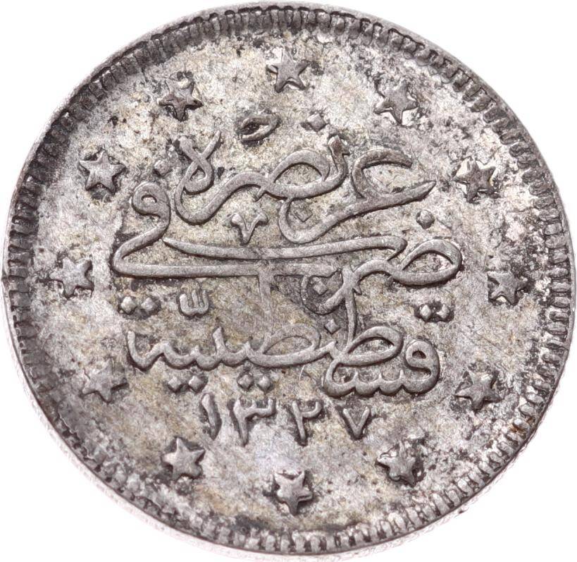 Abdülhamid 2 Kuruş 1293/9 Gümüş *S* - ÇT OMP3187 - 2