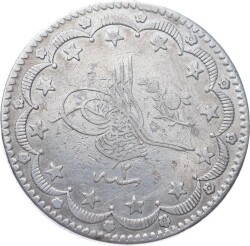 Abdülhamid 20 Kuruş 1293/2 ÇT OMP3015 - Gökçekoleksiyon