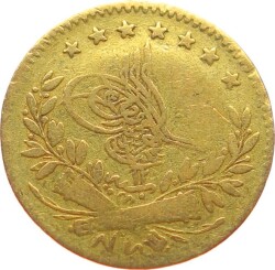 Abdülaziz 25 Kuruş 1277/13 ÇÇT OMP3085 #380 - Gökçekoleksiyon