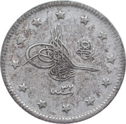 Abdülhamid 2 Kuruş 1293/32 Kulpsuz ÇİL*** OMP2921 - Gökçekoleksiyon
