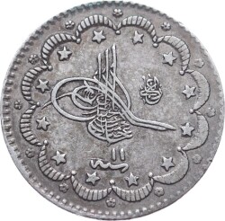 Abdülhamid 5 Kuruş 1293/11 Kulpsuz ÇÇT OMP2916 - Gökçekoleksiyon