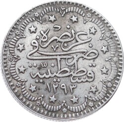 Abdülhamid 5 Kuruş 1293/33 ÇÇT OMP3026 - 2