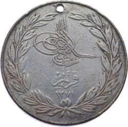 Abdülmecid 1271 (1854) Kırım Madalyası Gümüş (Crimea) MVM1189 - 1