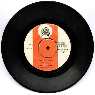 Abdullah Tan - Vanlıyam Şanlıyam (107) PLK5784 - 1