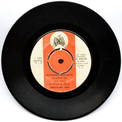 Abdullah Tan - Vanlıyam Şanlıyam (107) PLK5784 - 2