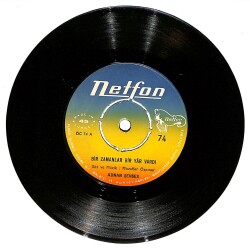 Adnan Şenses - Bir Zamanlar Bir Yar Vardı / Katil Plak (10/7.5) PLK25428 - Gökçekoleksiyon