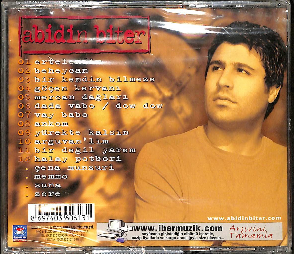 Abidin Biter - Ertelendim CD (Sıfır) CD4856 - 2
