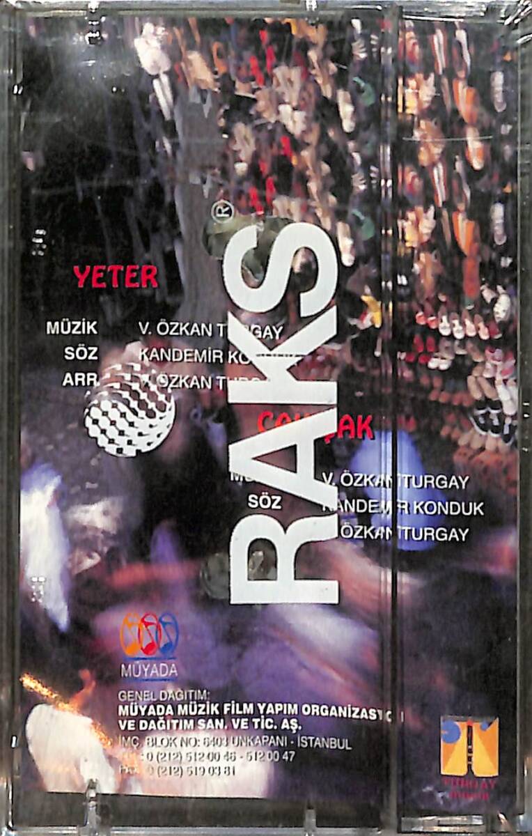 Abuzer Kadayıf Film Şarkıları - Çak Çak - Yeter Kaset (Sıfır Kaset) KST29032 - 2