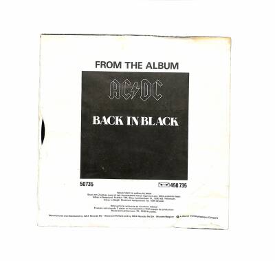 AC DC - You Shook Me All Night Long Have a Drink On Me PLAK (109) PLK18890 - 2