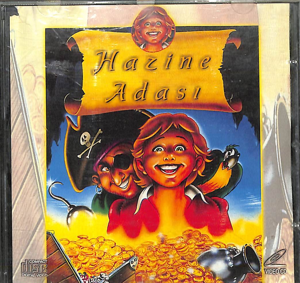 Hazine Adası Orjinal VCD Film (Çizgi Film - Çok Nadir) VCD27892 - 1