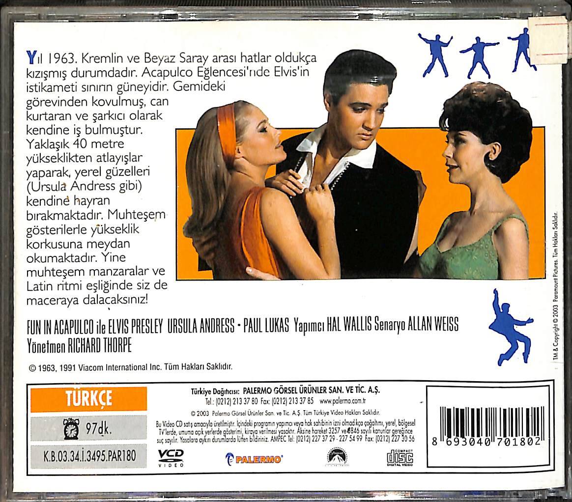 Acapulco Eğlencesi (Elvis Presley) VCD Film (İkinci El) VCD27510 - 2