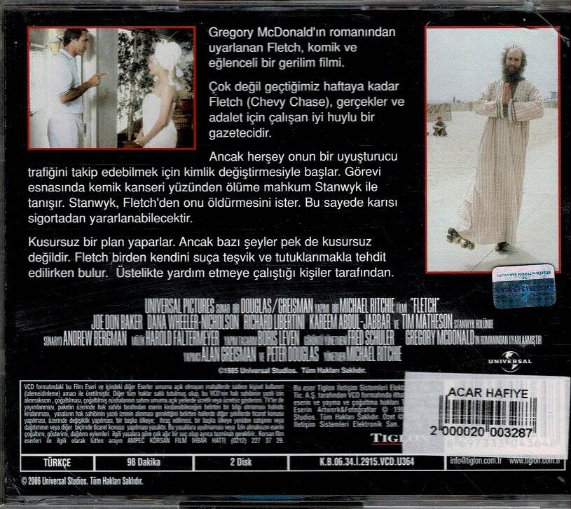 Acar Hafiye - Fletch VCD Film VCD9862 - 2