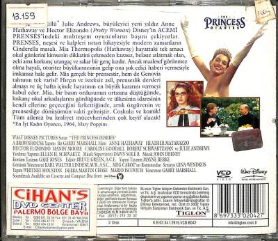 Acemi Prenses 2 (Julie Andrews) VCD Film VCD16005 - 2
