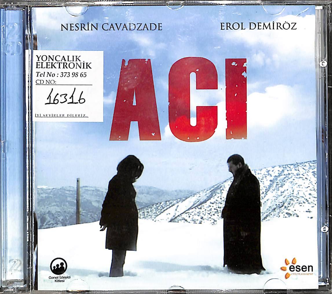 Acı (2009) Orjinal Vcd Film ' Cemal Şan Filmi ' Nesrin Cavadzade - Erol Demiröz ' VCD28686 - 1