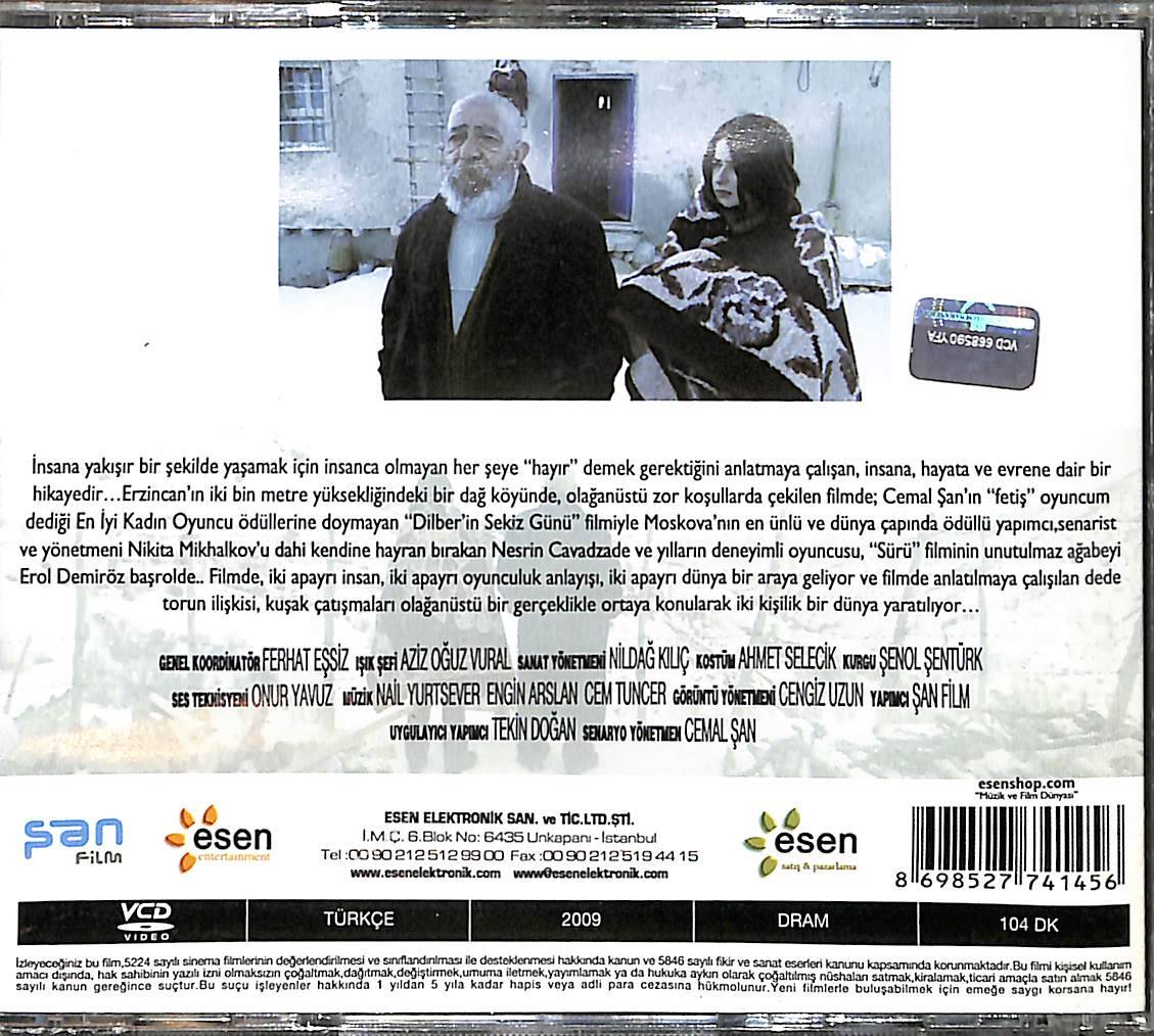 Acı (2009) Orjinal Vcd Film ' Cemal Şan Filmi ' Nesrin Cavadzade - Erol Demiröz ' VCD28686 - 2