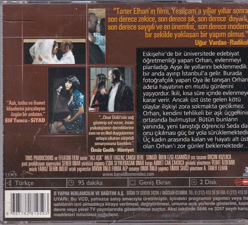 Acı Aşk VCD Film VCD9025 - 2