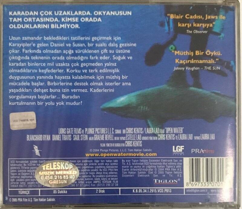 Açık Deniz VCD Film VCD6656 - 2
