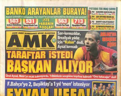 Açık Mert Korkusuz Gazetesi 11 Haziran 2013 - Serdal Adalı Çekilmiyor - Ünal Aysal , Meloya Sıcak Bakmıyordu GZ124823 - 1