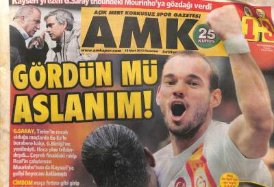 Açık Mert Korkusuz Gazetesi 18 Mart 2013 - Fenerbahçe Takipte GZ107116 - 1