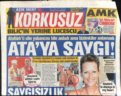 Açık Mert Korkusuz Gazetesi 20 Mayıs 2015 - Ronaldo Irinaya İhanet Etmiş GZ116616 - 1