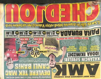 Açık Mert Korkusuz Gazetesi 24 Mayıs 2013 - Galatasarayda Chedjou Tamam Sıra Mathıeuda GZ107619 - 1