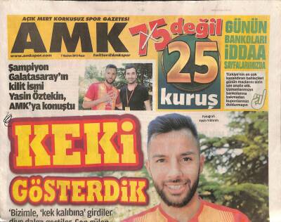 Açık Mert Korkusuz Gazetesi 7 Haziran 2015 - Aslanda Gignac Harekatı - Fenerbahçeye Yeni Emenike GZ116825 - 1