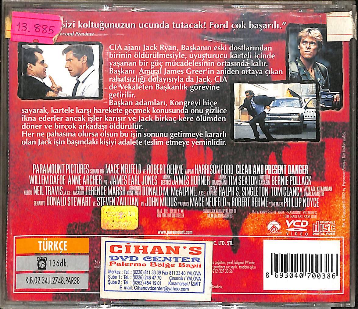 Açık Tehlike VCD Film VCD27124 - 2