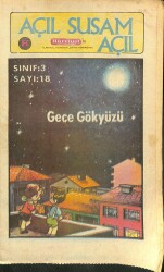 AÇIL SUSAM AÇIL Sınıf3 Sayı18 NDR83574 - Gökçekoleksiyon