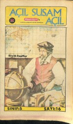 AÇIL SUSAM AÇIL Sınıf5 Sayı16 NDR83571 - Gökçekoleksiyon