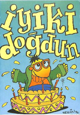 Açılır Kapak Tematik Kartpostal KRT15400 - 1