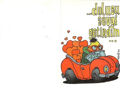 Açılır Kapak Tematik Kartpostal KRT15401 - 2
