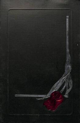 Açılır Kapak Yaldızlı Gül Kartpostal KRT15418 - 1