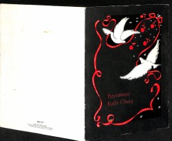 Açılır Kapaklı Bayram Temalı Kartpostal KRT2470 - 2