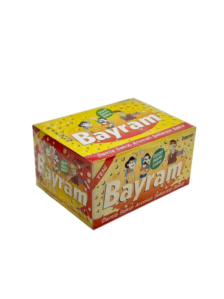 Açılmamış Kutusunda Bayram (Baycan) Damla Sakızı Aromalı Şekersiz Sakız SKZ1818 - 6