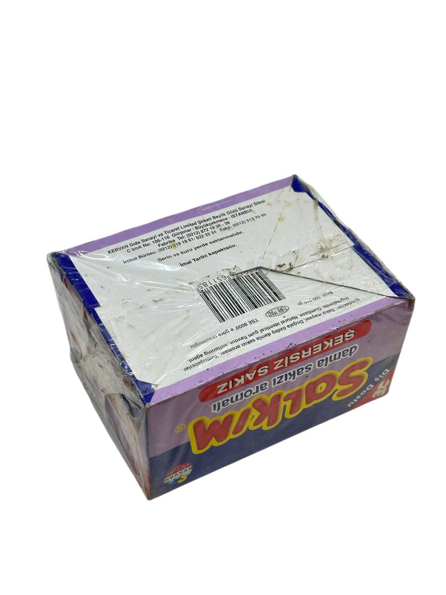 Açılmamış Kutusunda Salkım (Kervan) Damla Sakızı Aromalı Şekersiz Sakız SKZ1805 - 3