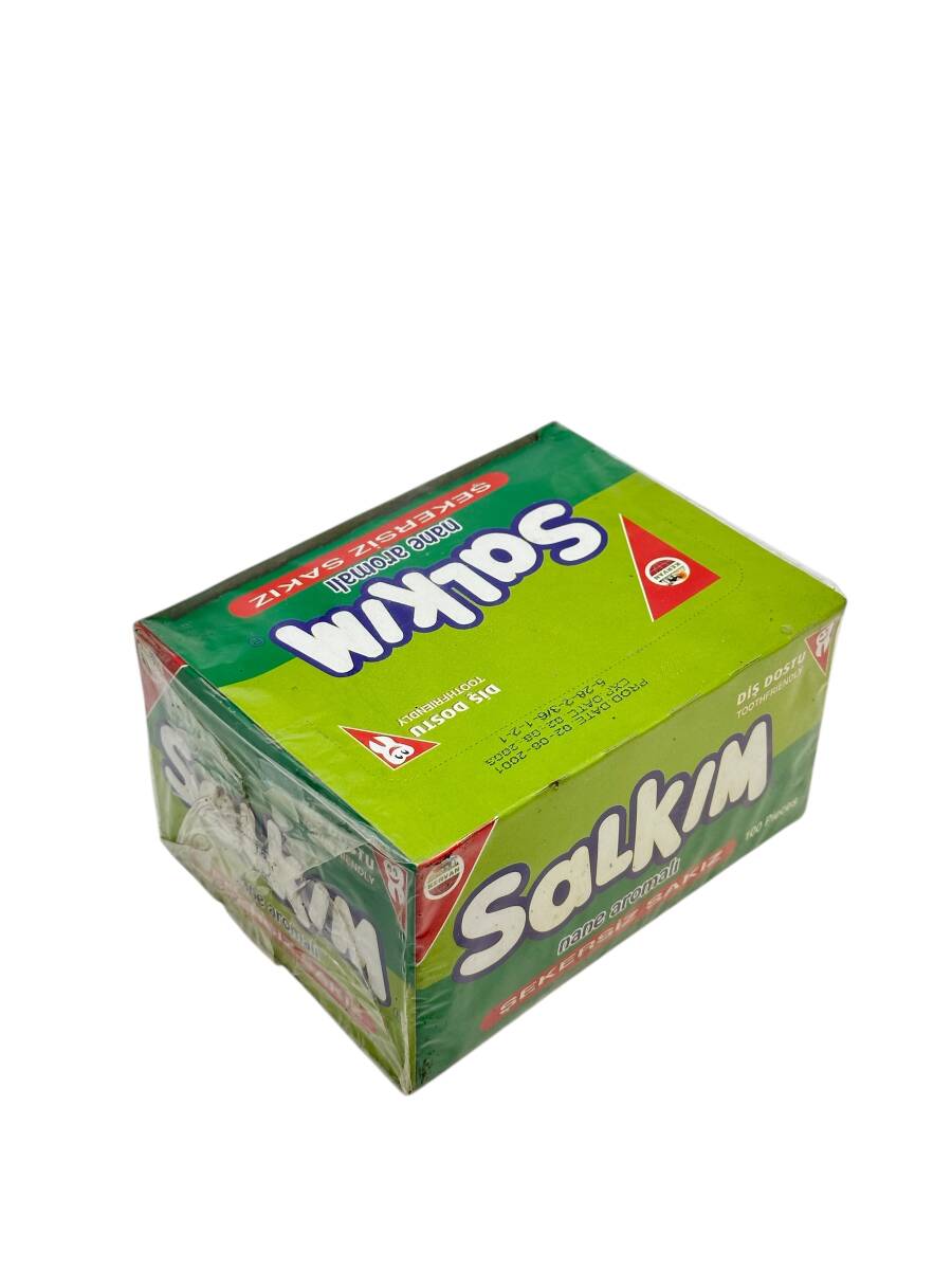 Açılmamış Kutusunda Salkım (Kervan) Nane Aromalı Şekersiz Sakız SKZ1806 - 2