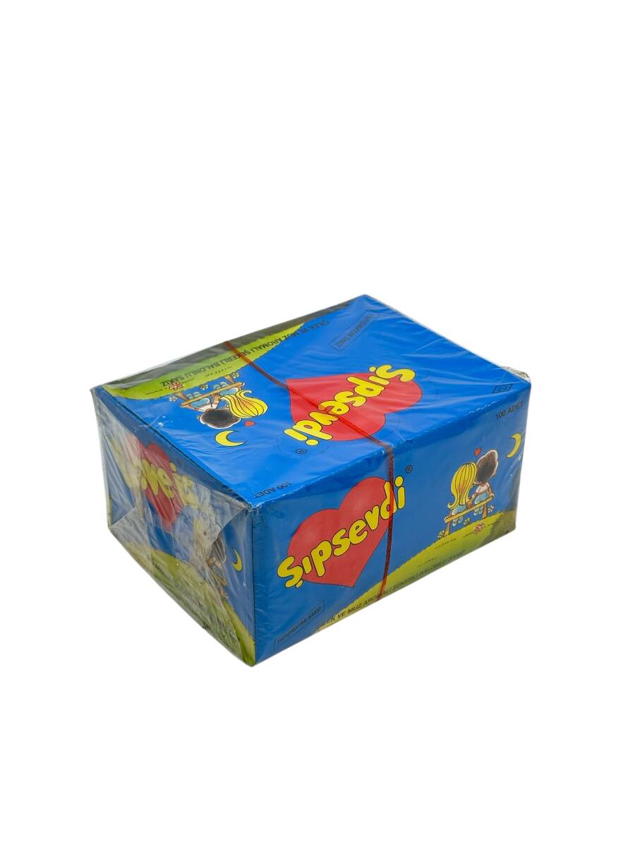 Açılmamış Kutusunda Şıpsevdi (Dandy) Çilek Ve Muz Aromalı Şekerli Balonlu Sakız SKZ1802 - 2