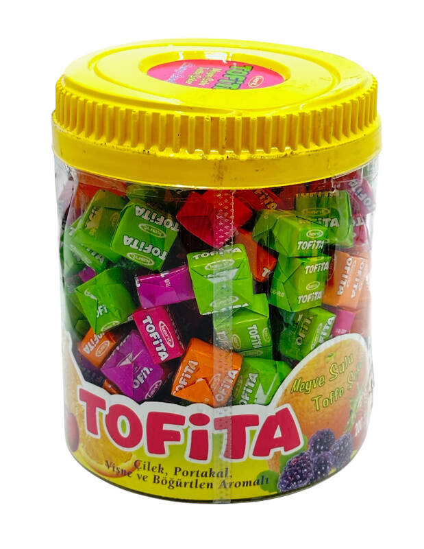 Açılmamış Kutusunda Tofita (KENT) Meyve Sulu Toffe Şeker (200 Adet) AOB4427 - 1