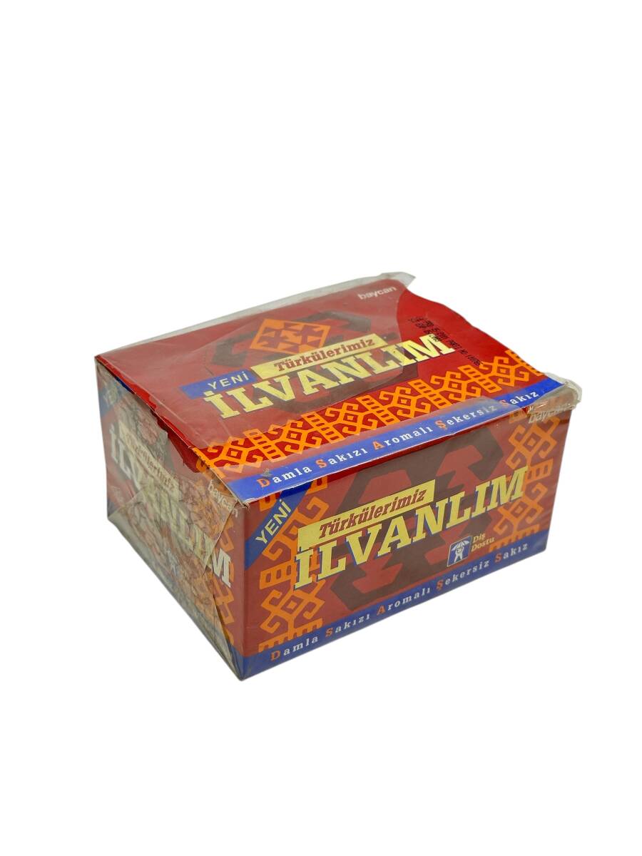 Açılmamış Kutusunda Türkülerimiz İlvanlım (Baycan) Damla Sakızı Aromalı Şekersiz Sakız SKZ1807 - 1