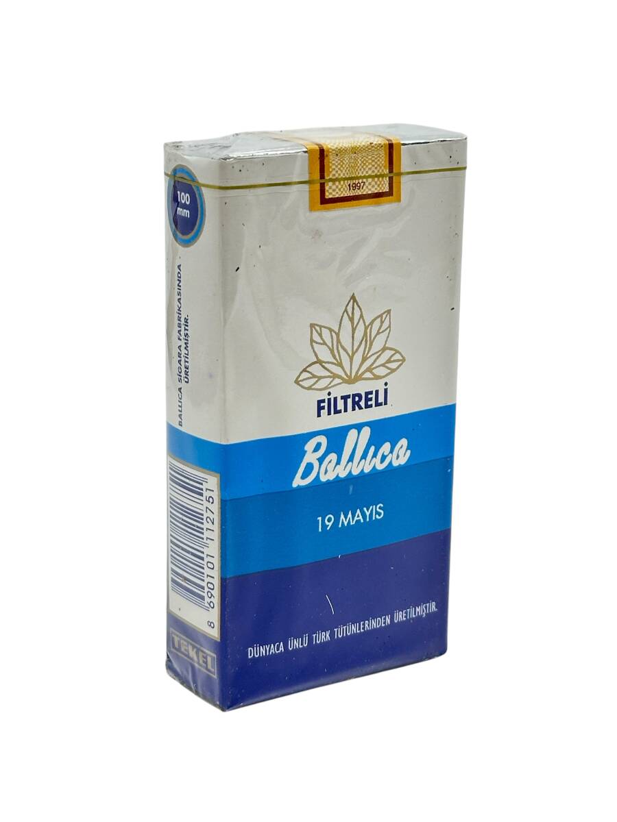 Açılmamış Paketinde Tekel İdaresi Ballıca 19 Mayıs Sigarası AOB4339 - 2