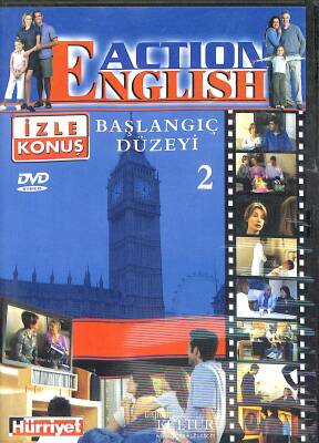 Action English İzle Konuş Başlangıç Düzeyi 2 - 108.5 (İkinci El) DVD2138 - 1