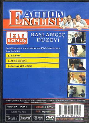 Action English İzle Konuş Başlangıç Düzeyi 2 - 108.5 (İkinci El) DVD2138 - 2