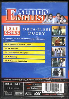 Action English İzle Konuş Orta İleri Düzey 1 - (İkinci El) DVD2130 - 4