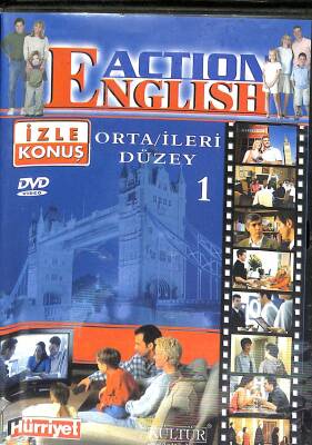Action English İzle Konuş Orta İleri Düzey 1 - (İkinci El) DVD2130 - 1