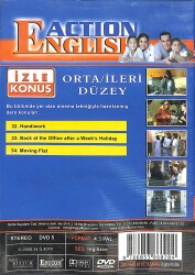 Action English İzle Konuş Orta İleri Düzey 4 - (İkinci El) DVD2128 - 2