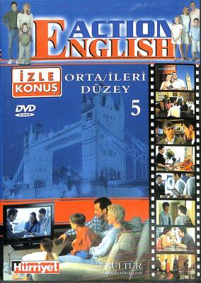 Action English İzle Konuş Orta İleri Düzey 5 - (İkinci El) DVD2129 - 1