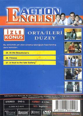 Action English İzle Konuş Orta İleri Düzey 5 - (İkinci El) DVD2129 - 2