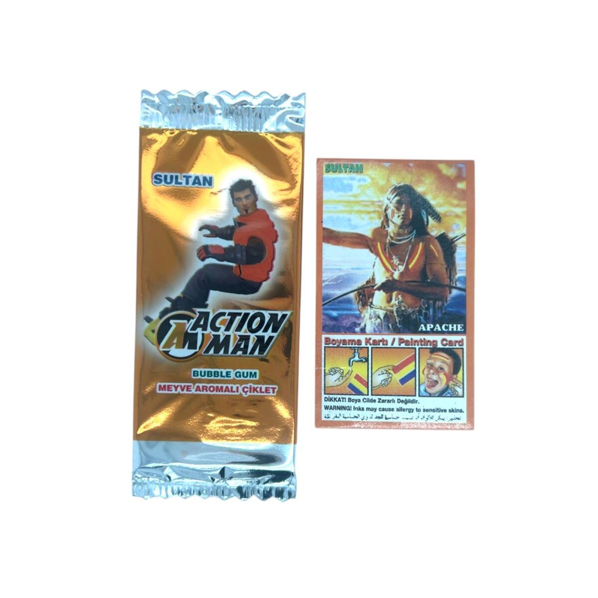 ACTION MAN Stickers Sakız 2002 #SKZ49 - 3